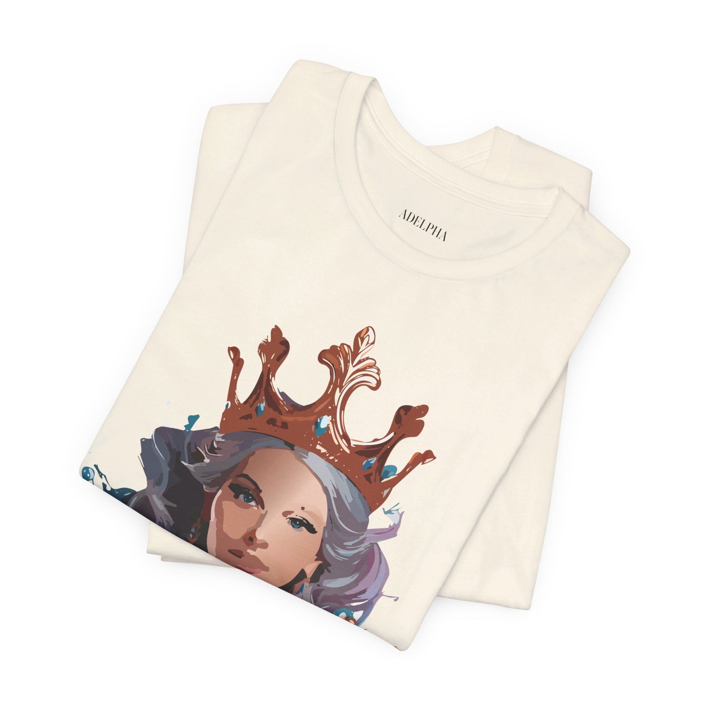 Natural Cotton Tee Shirt - Queen Collection