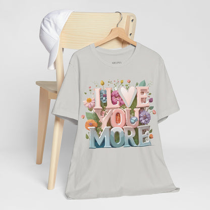 Natural Cotton Tee Shirt - Love story Collection Printify