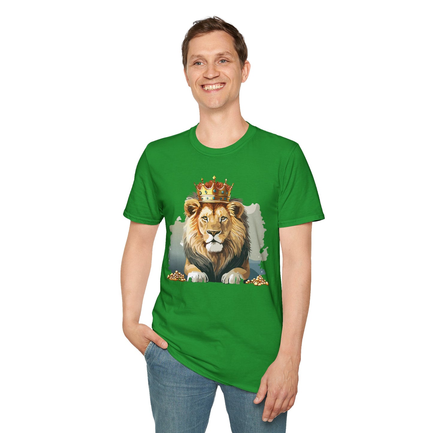 Lion Shirt, Shirt with Lion, Animal Tee, Shirt with Animals
