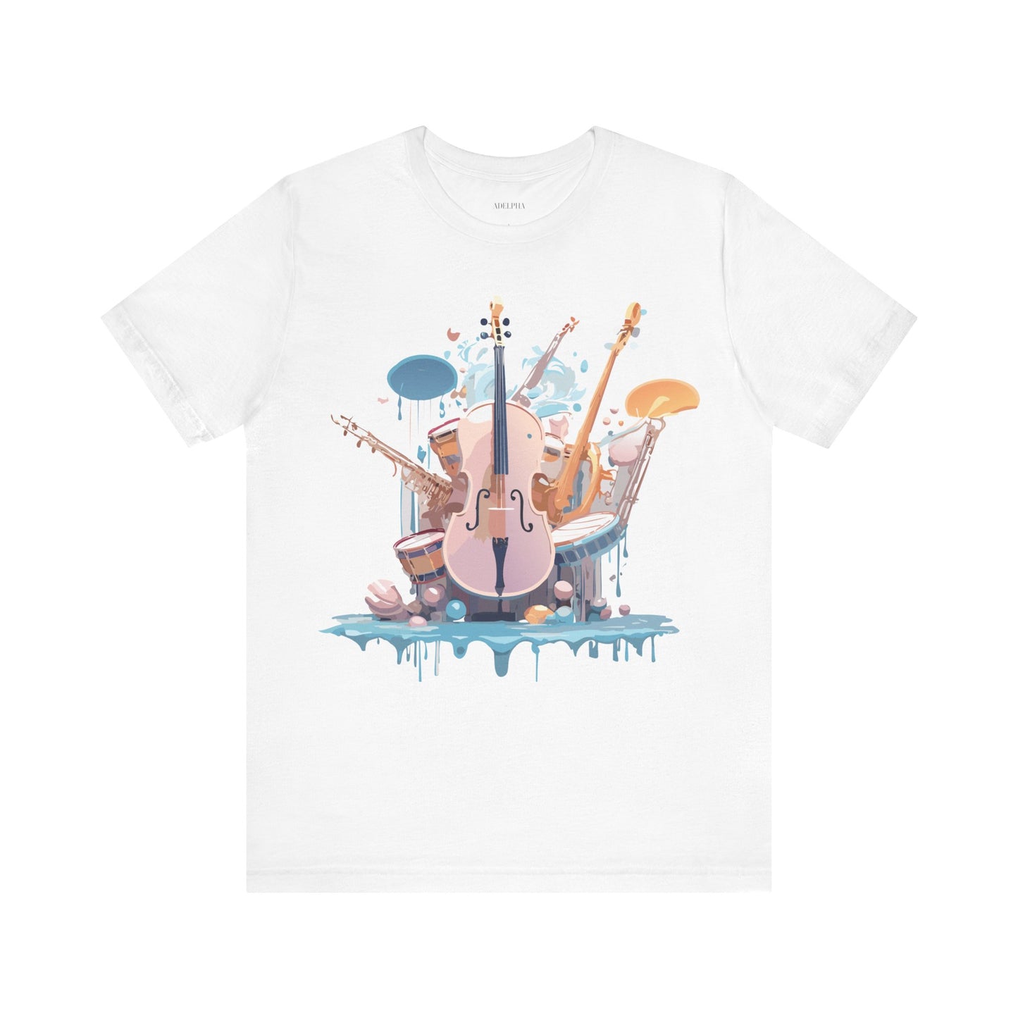 Natural Cotton Tee Shirt - Music collection