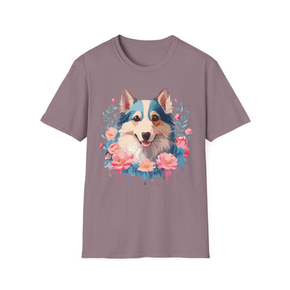 Dog Shirt Unisex Animal Tee Softstyle Cotton Lightweight Breathable
