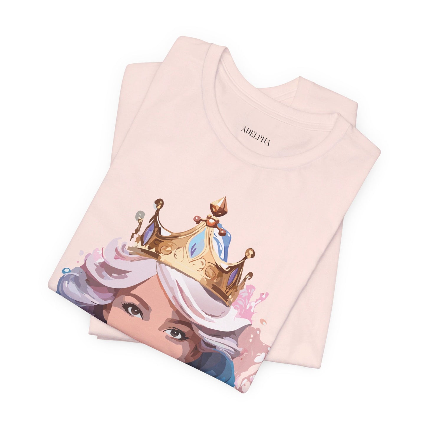 T-shirt en coton naturel - Collection Queen