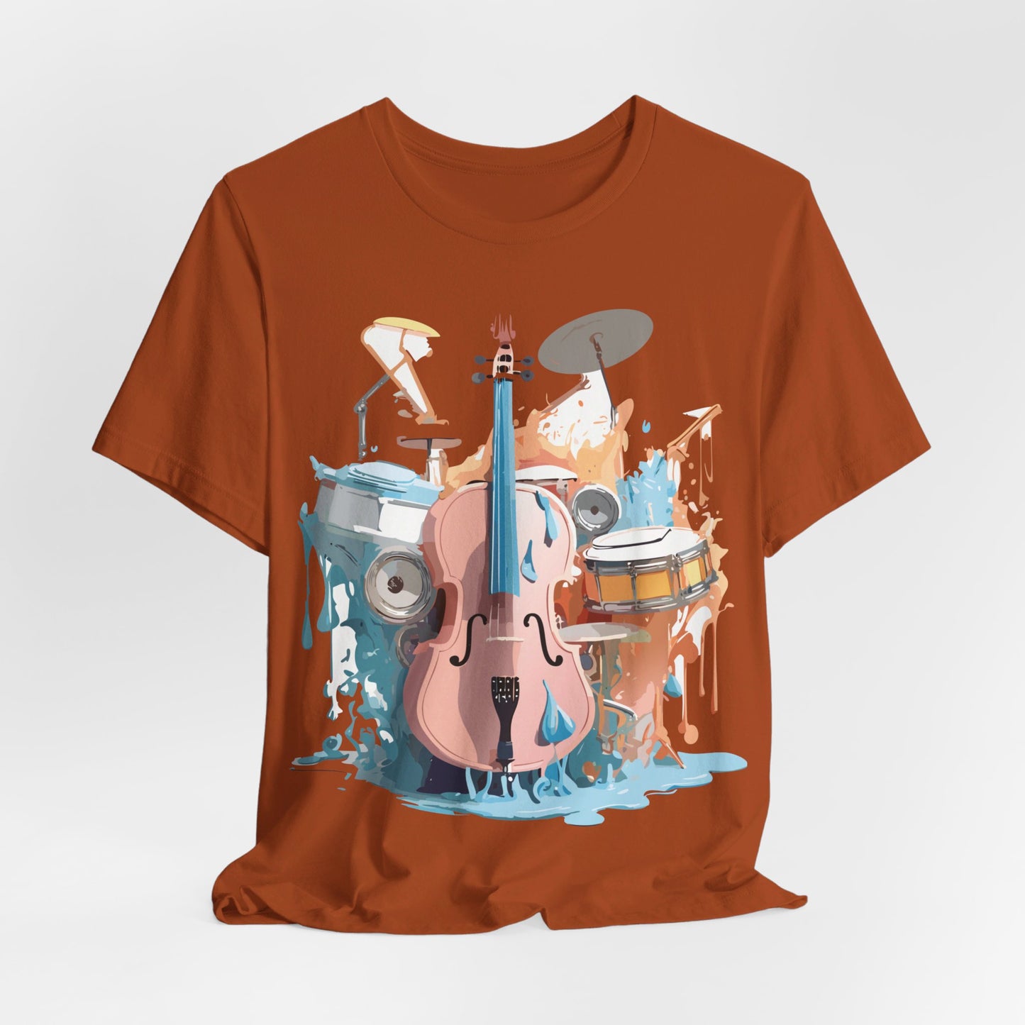 T-shirt en coton naturel - Collection Musique