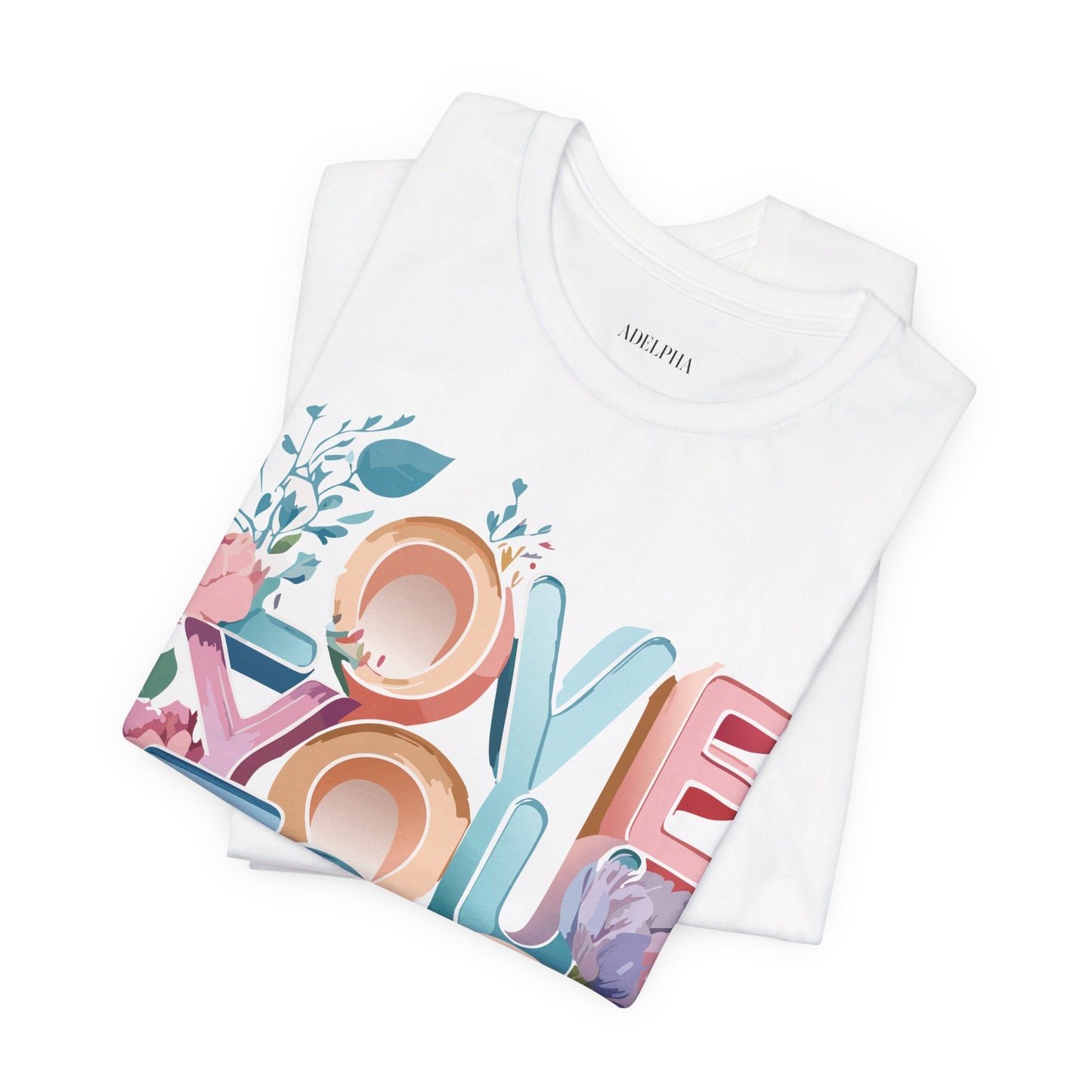 T-shirt en coton naturel - Collection Love story