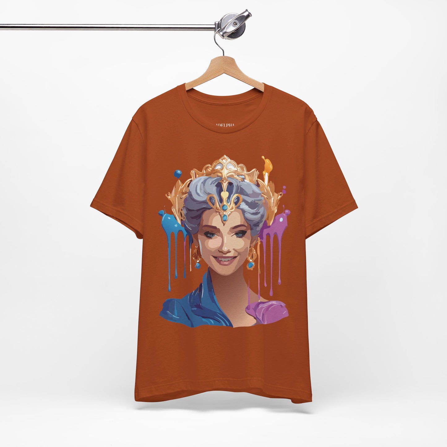 T-shirt en coton naturel - Collection Queen