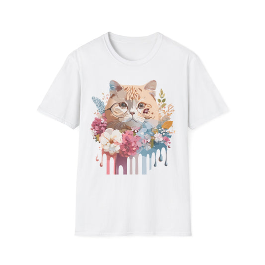 Cat Shirt, Shirt with Cat, Cats Tee, Kitten Tee