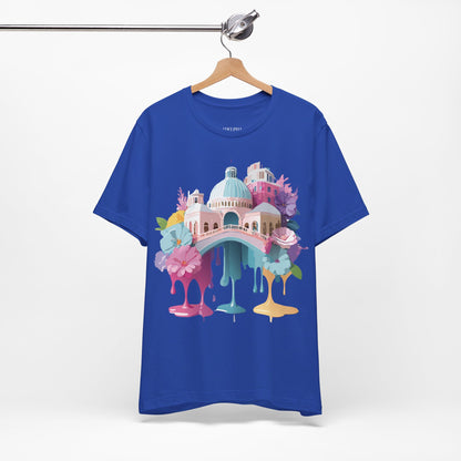 Natural Cotton Tee Shirt - Beautiful Places Collection - Venice Printify