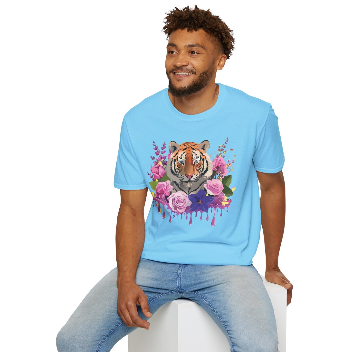 Tiger Shirt, Shirt with Tiger, Animal Tee, Shirt with Animals