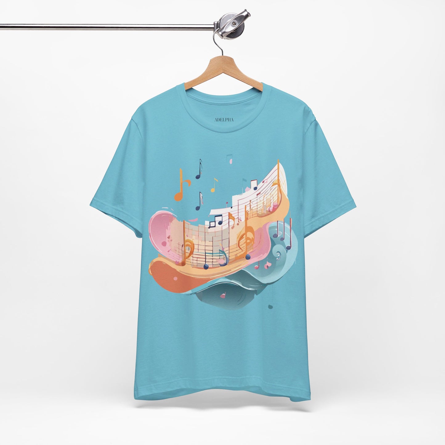 T-shirt en coton naturel - Collection Musique