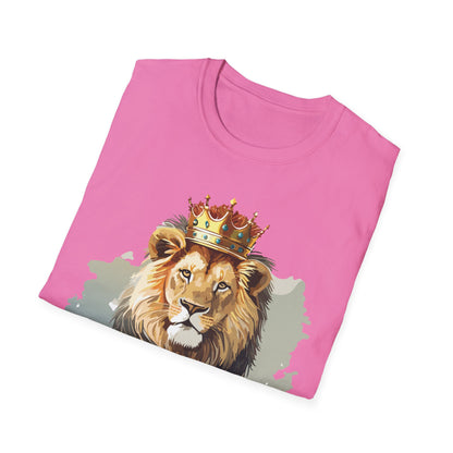 Lion Shirt Unisex Animal Tee Gildan Softstyle 64000 Comfort Fit