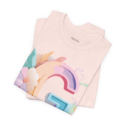 Natural Cotton Tee Shirt - Letters Collection - G Printify