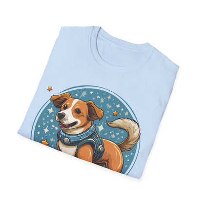 Unisex Dog And Animal Print Shirt Gildan Softstyle 64000 Tee