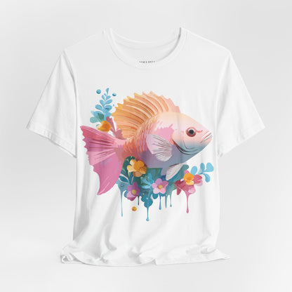 Shirt with Animals | Fish Printify