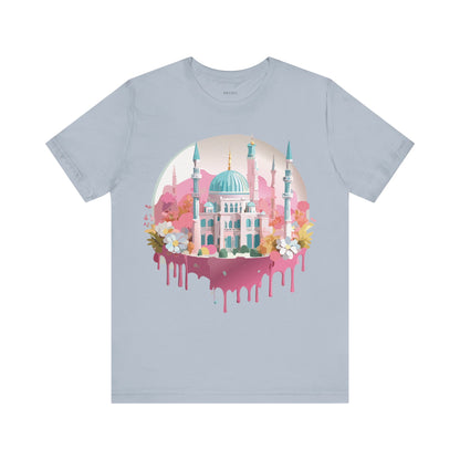 Natural Cotton Tee Shirt - Istanbul, Turkey Printify