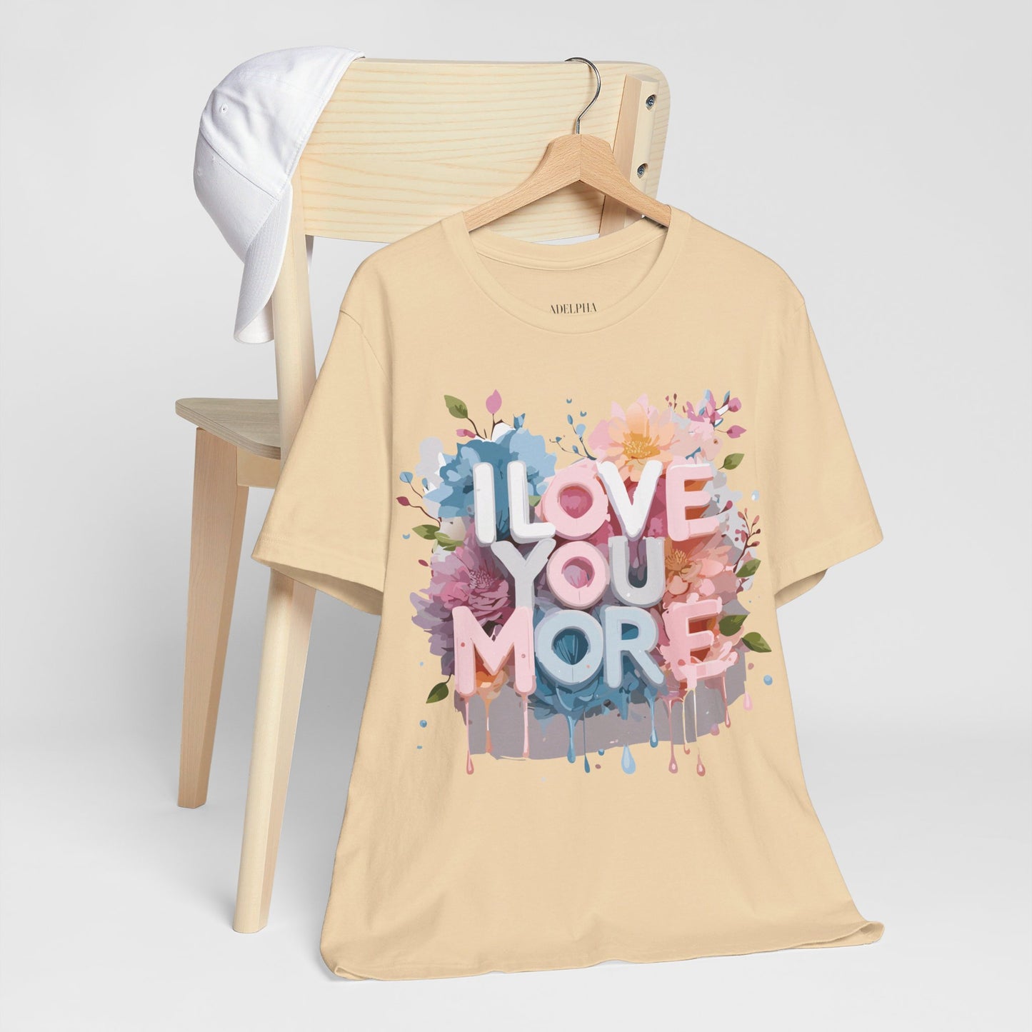 T-shirt en coton naturel - Collection Love story