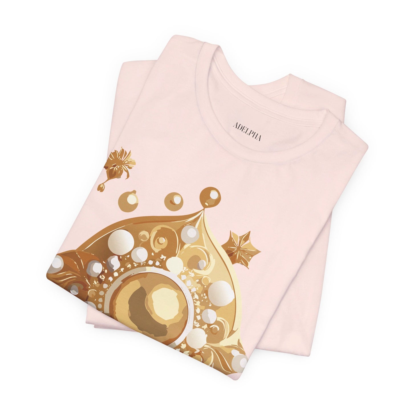 T-Shirt aus natürlicher Baumwolle – Queen Collection