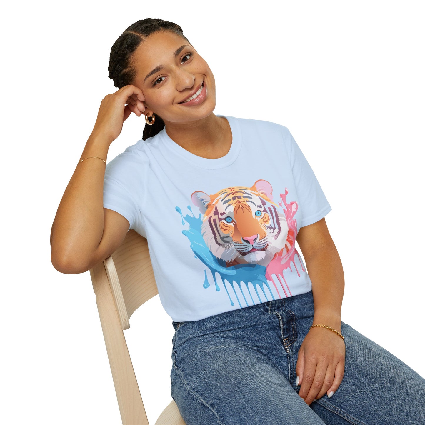 Tiger Shirt, Shirt with Tiger, Animal Tee, Shirt with Animals