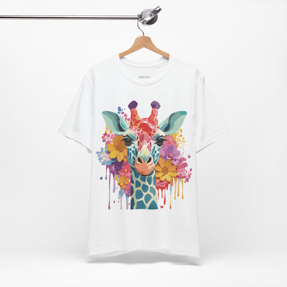 Shirt with Animals | Giraffe Printify