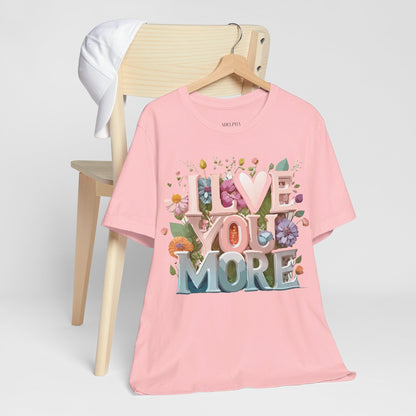 Natural Cotton Tee Shirt - Love story Collection Printify
