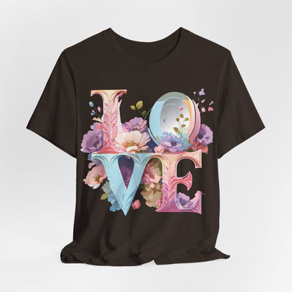 Natural Cotton Tee Shirt - Love Story Collection Printify