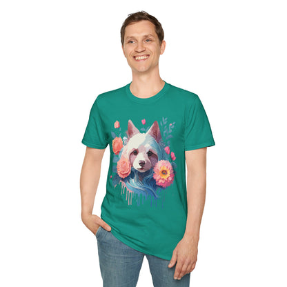 Dog Shirt Unisex Softstyle Cotton Tee Gildan 64000 With Animal Designs