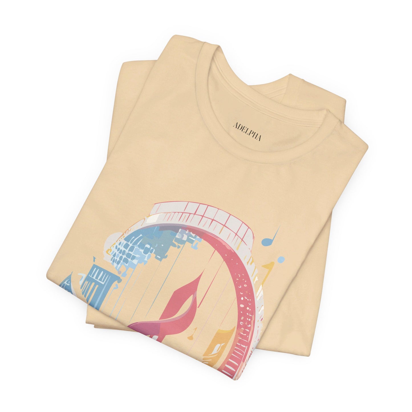 T-shirt en coton naturel - Collection Musique