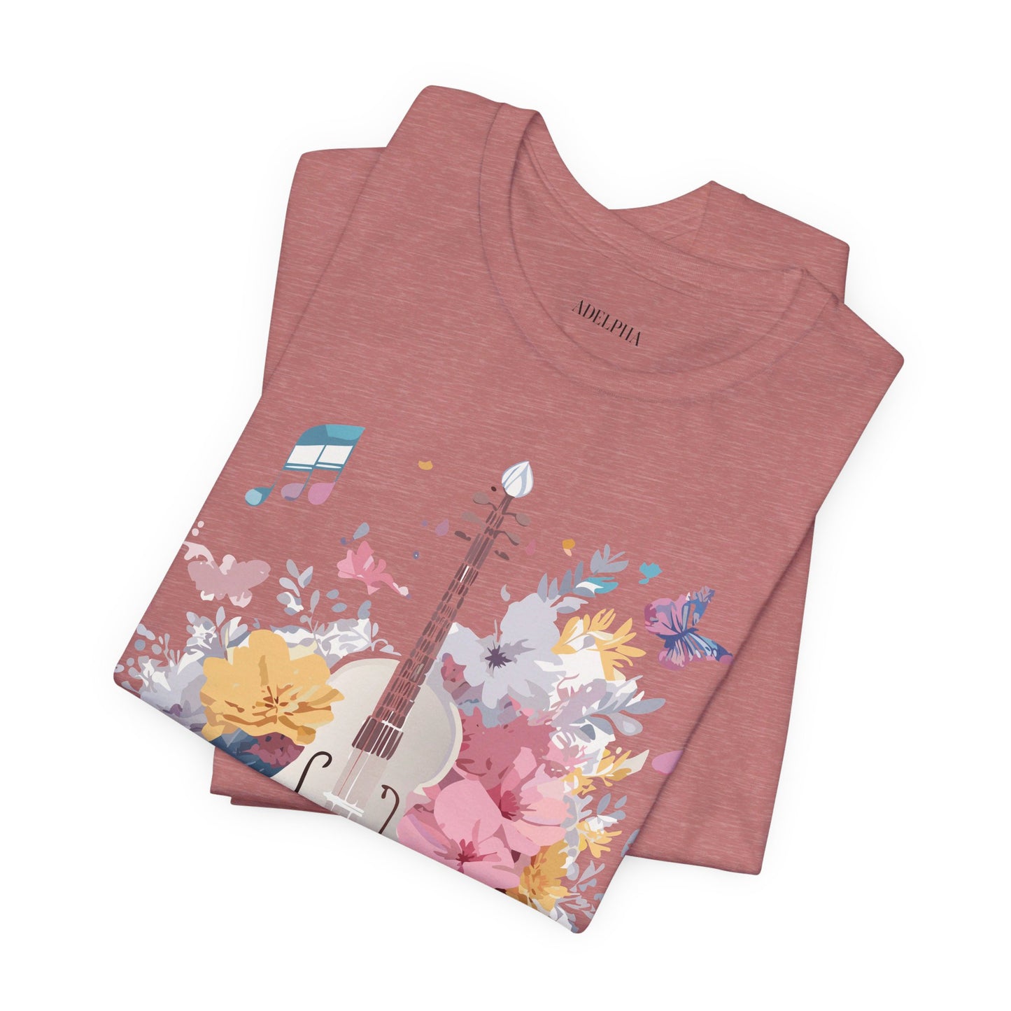 Natural Cotton Tee Shirt - Music collection