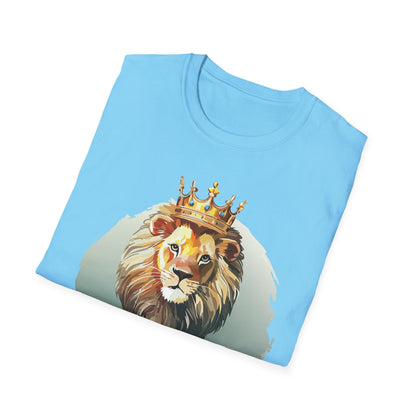 Unisex Lion Shirt Animal Tee Softstyle Gildan 64000 100 Percent Cotton Tee