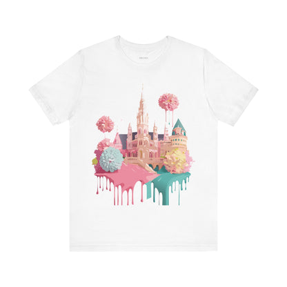 Natural Cotton Tee Shirt - Beautiful Places Collection - Vienna Printify