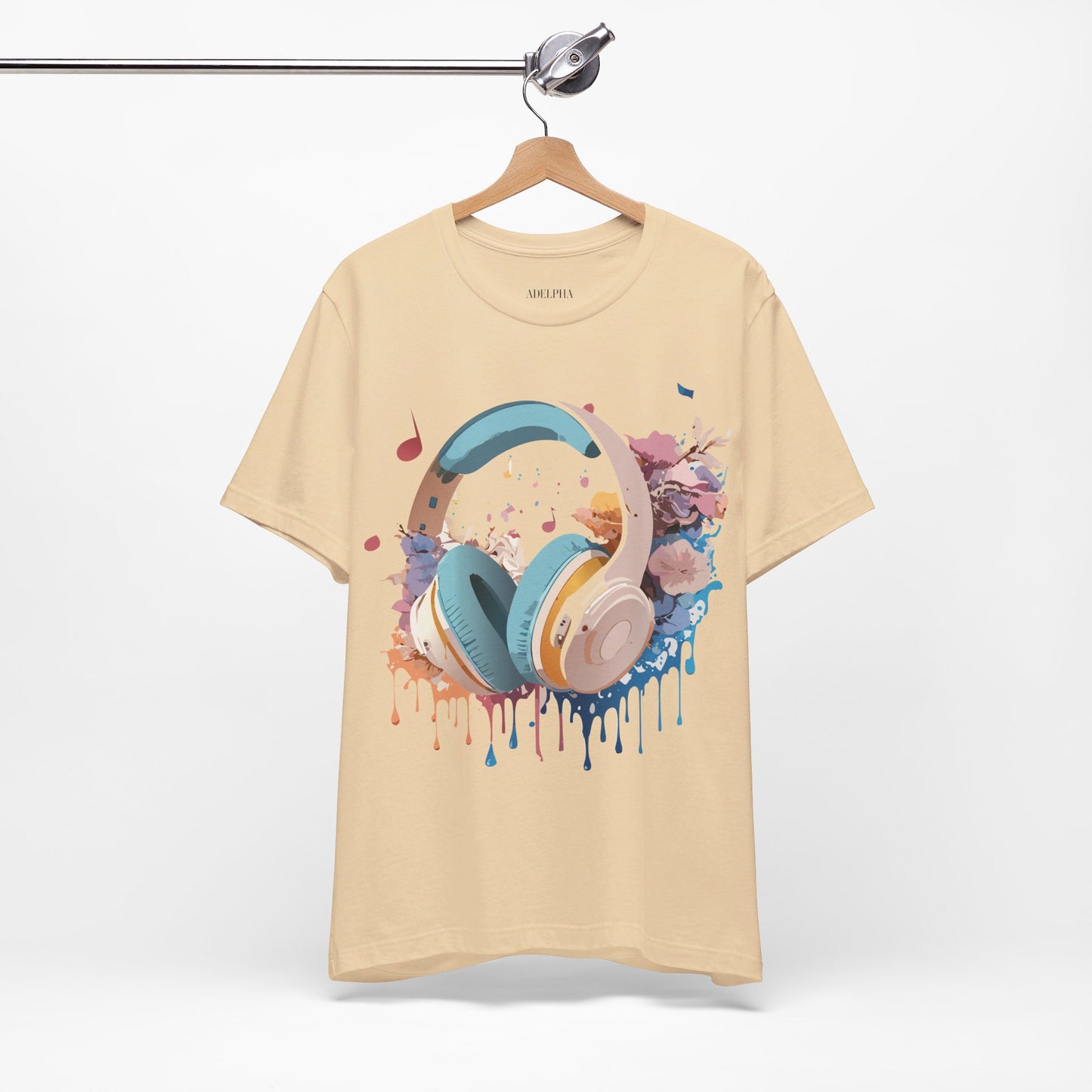 T-shirt en coton naturel - Collection Musique