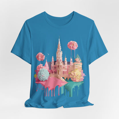 Natural Cotton Tee Shirt - Beautiful Places Collection - Vienna Printify