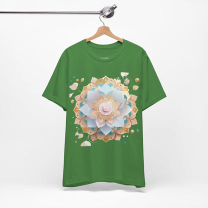 Natural Cotton Tee Shirt - Medallion Collection Printify