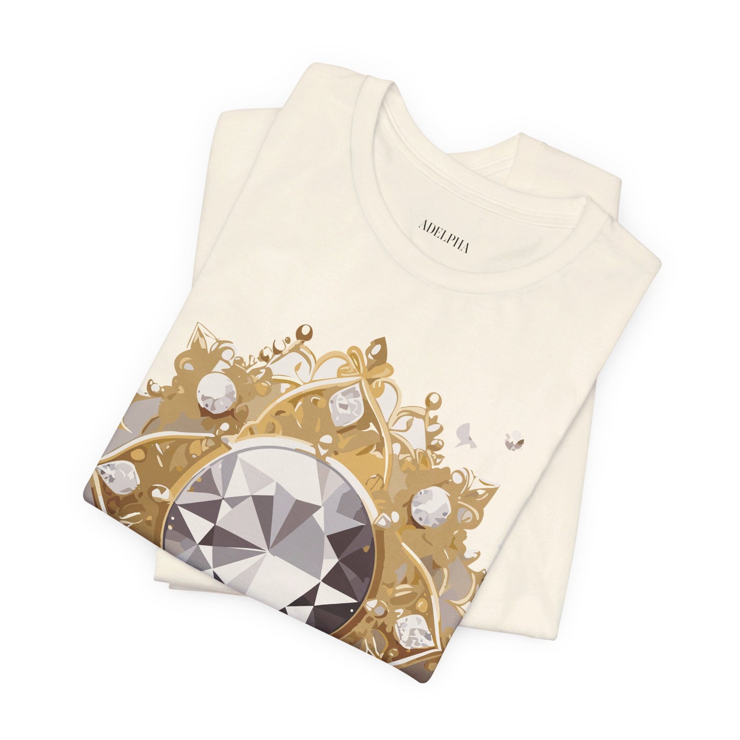 T-shirt en coton naturel - Collection Queen