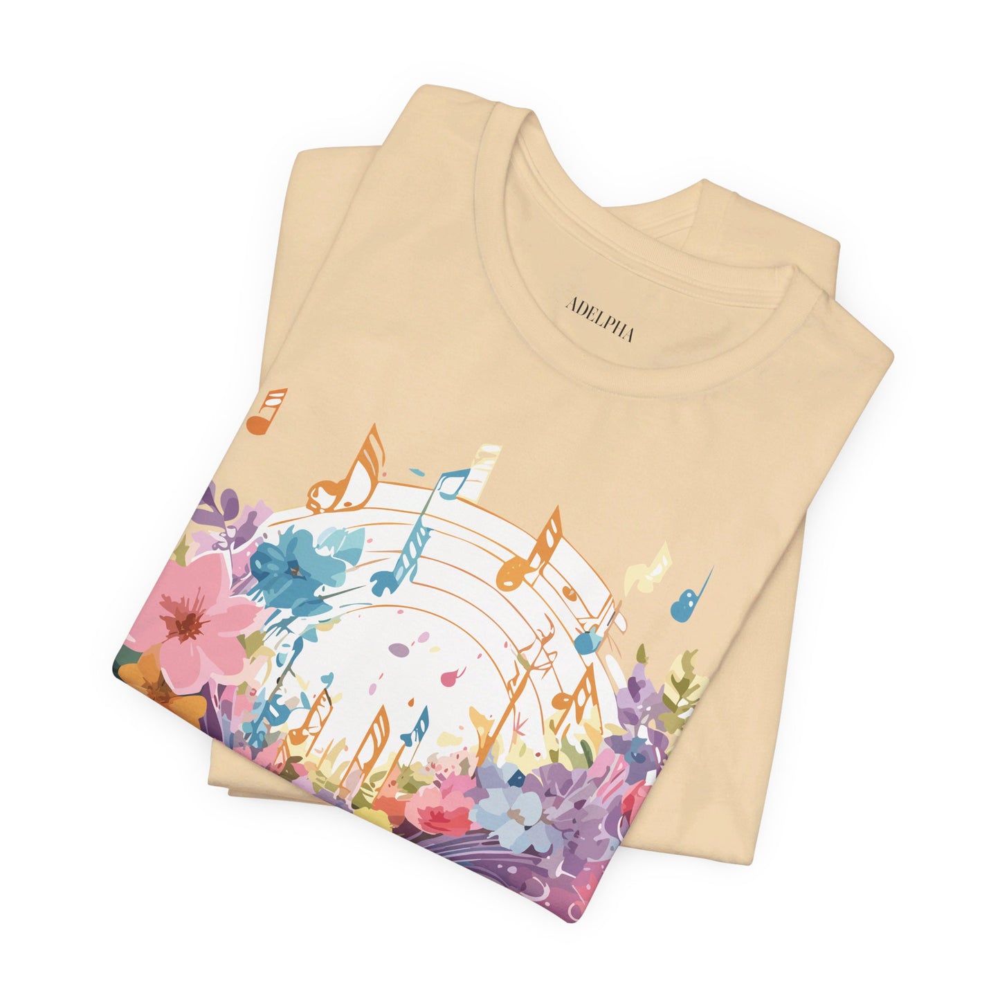 T-shirt en coton naturel - Collection Musique