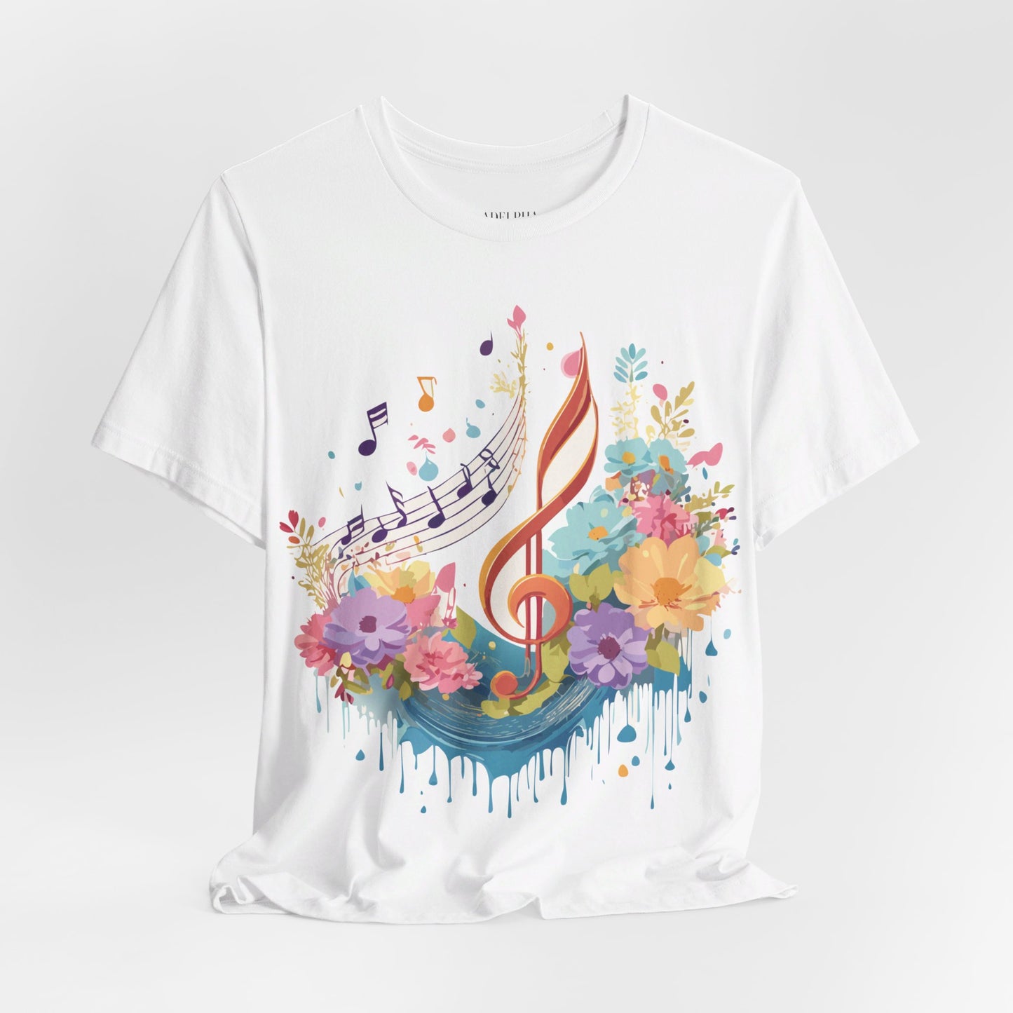 T-shirt en coton naturel - Collection Musique