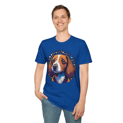 Dog Shirt Unisex Animal Tee Gildan Softstyle 64000 Short Sleeve