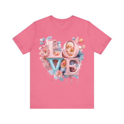 Natural Cotton Tee Shirt - Love story Collection Printify