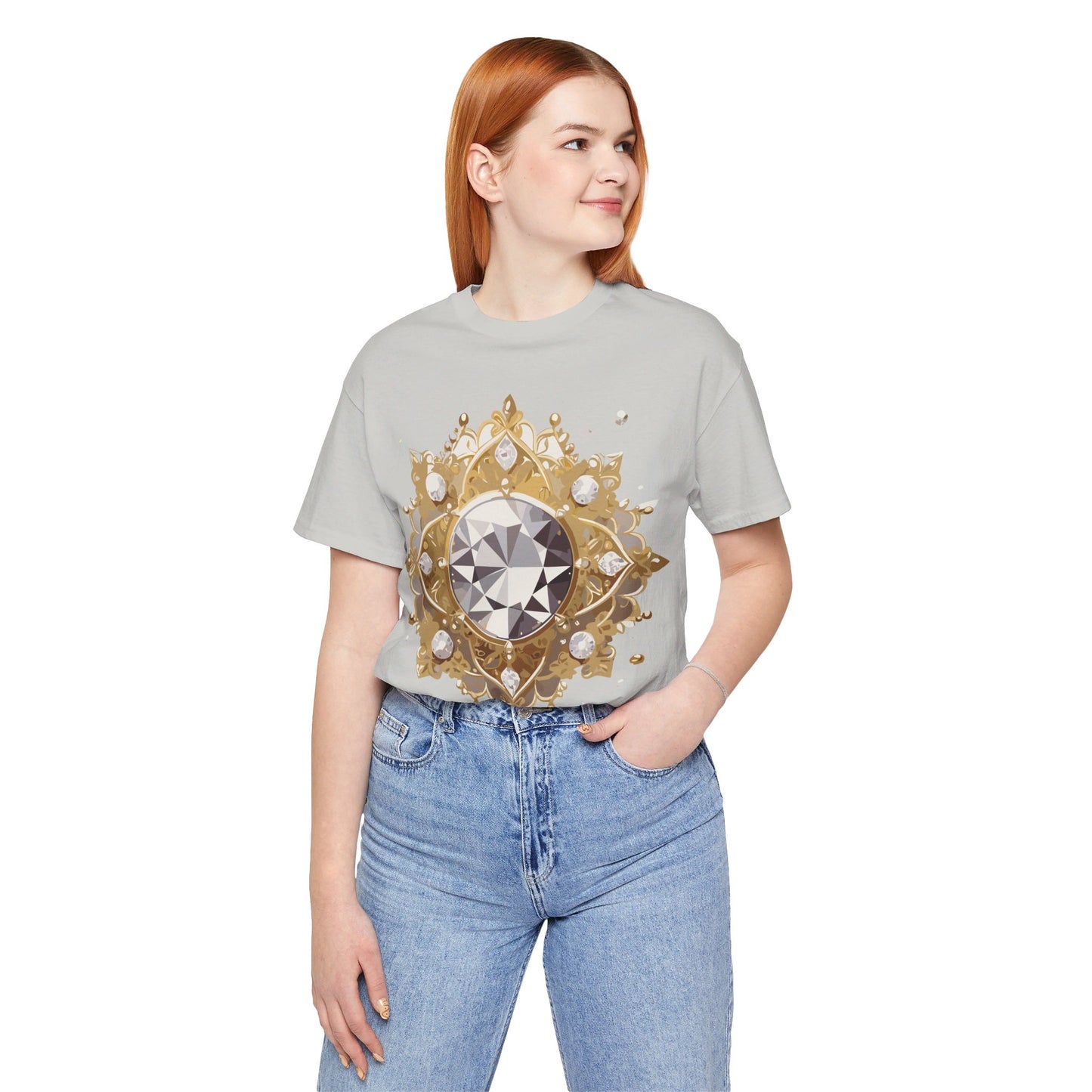 T-Shirt aus natürlicher Baumwolle – Queen Collection