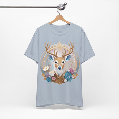 Natural Cotton Tee Shirt - Medallion Collection Printify