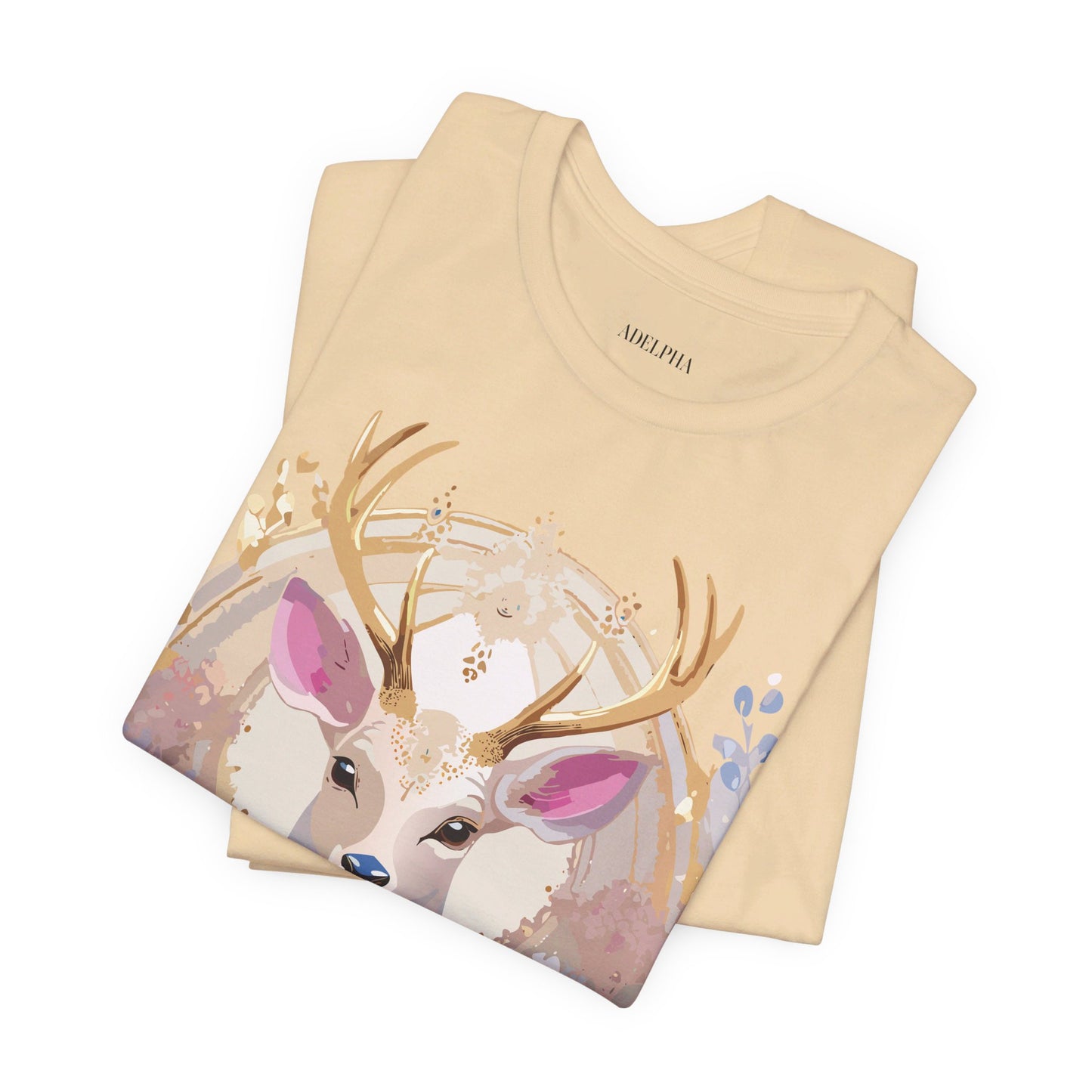 T-shirt en coton naturel - Collection Médaillon