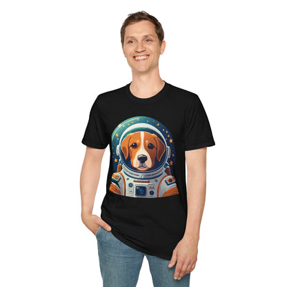 Dog Shirt Unisex Animal Print Tee Softstyle Short Sleeve Tee