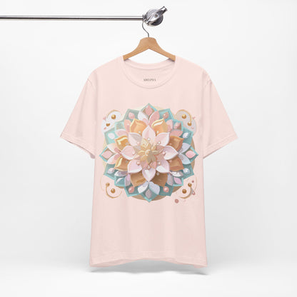 Natural Cotton Tee Shirt - Medallion Collection Printify