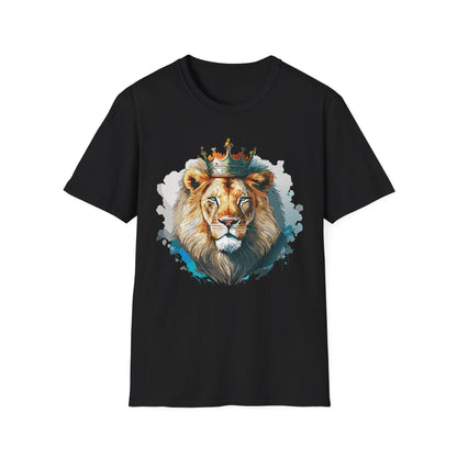 Lion Shirt Unisex Animal Tee Softstyle 64000 100 Percent Ring Spun Cotton