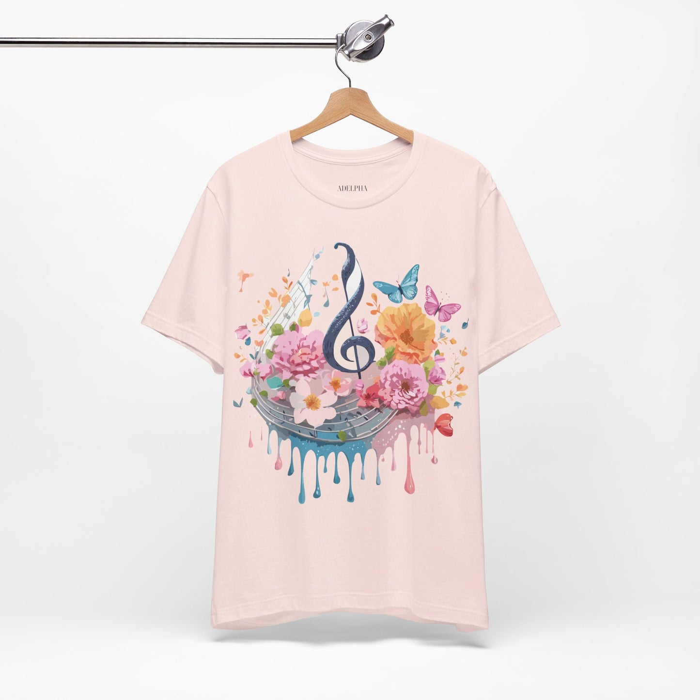 T-shirt en coton naturel - Collection Musique