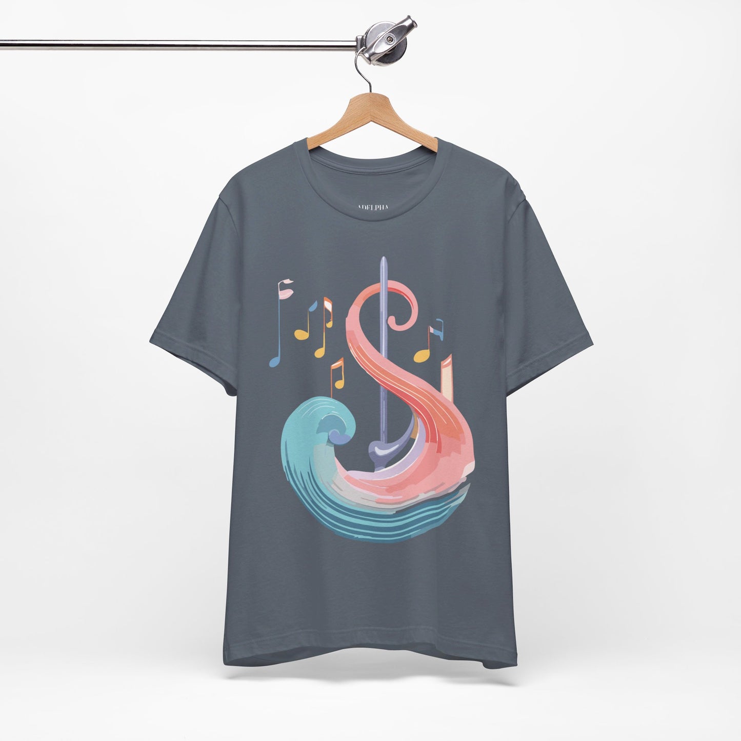 T-shirt en coton naturel - Collection Musique