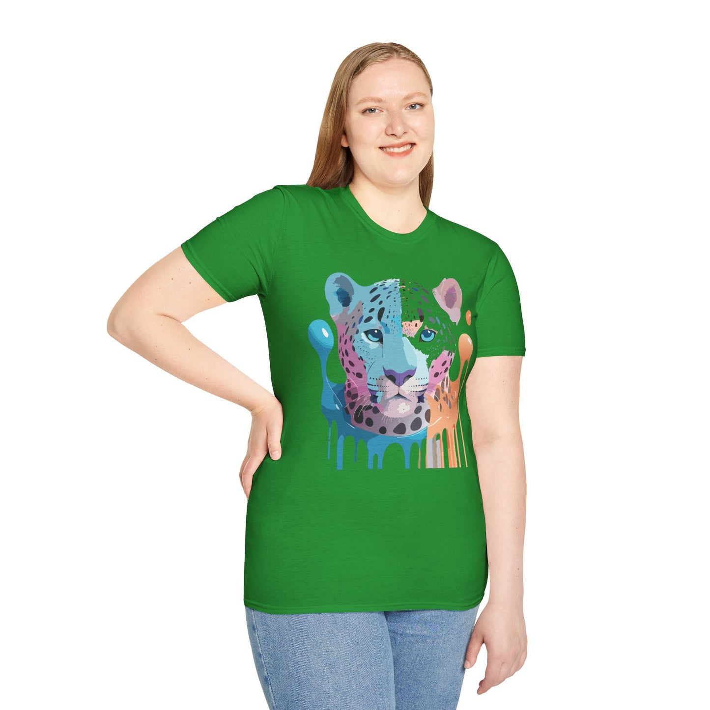 Cheetah Shirt, Shirt with Cheetah, Cheetah Tee, Shirt with Animals