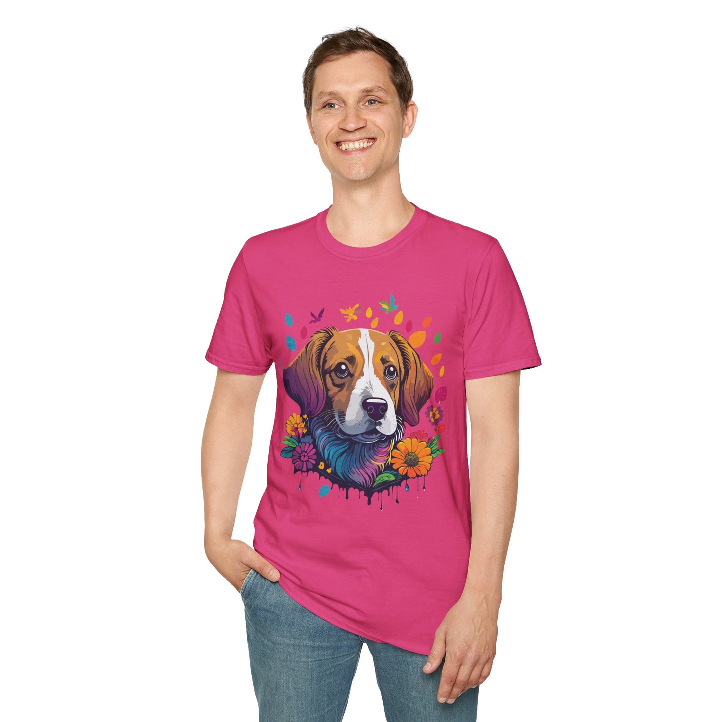 Dog Shirt, Shirt with Dog, Animal Tee, Shirt with Animals