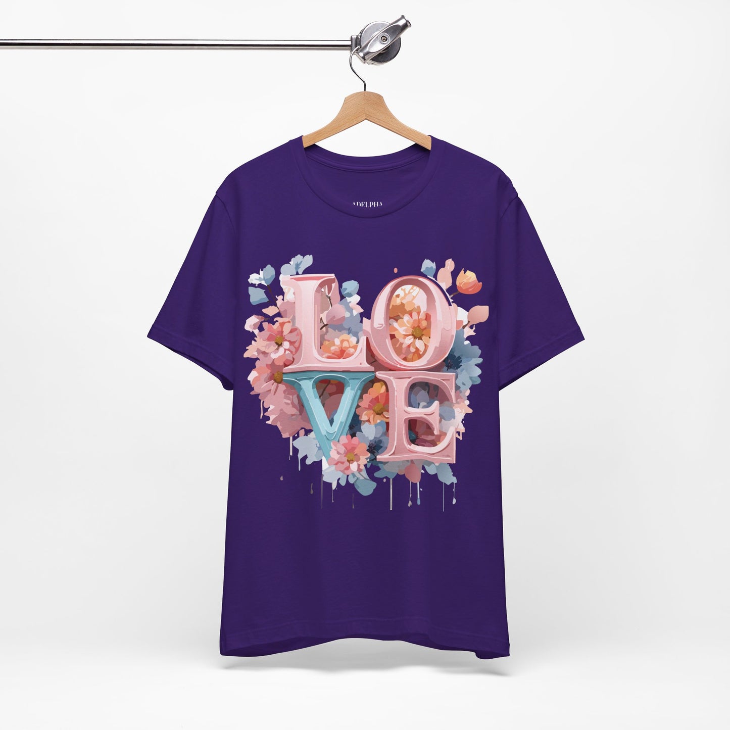 T-Shirt aus natürlicher Baumwolle – Love Story Collection