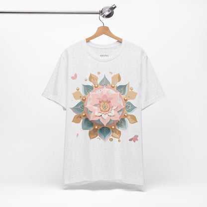 Natural Cotton Tee Shirt - Medallion Collection Printify