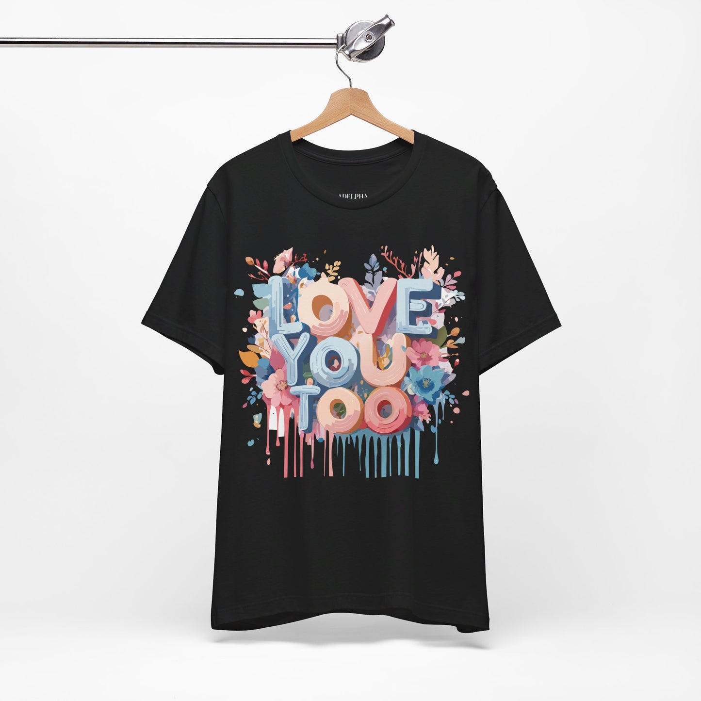 T-Shirt aus natürlicher Baumwolle – Love Story Collection